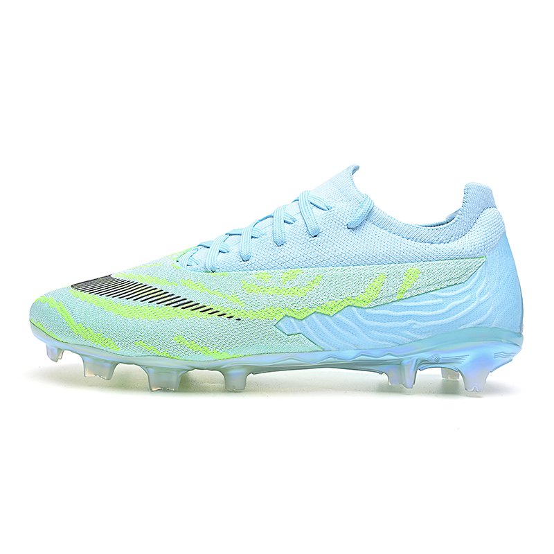 Original New Knitted GX Football Shoes Low-Top Spike Football Sneakers for All Seasons-Summer Winter Spring Autumn