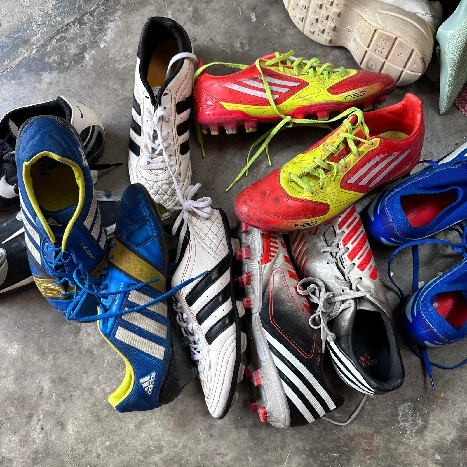Second Hand Mixed Soccer Boots Bales