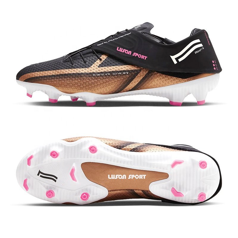 Luson Manufacturer Custom Men Football Boots Comfortable American Football Shoes Cleats Custom Football Shoes