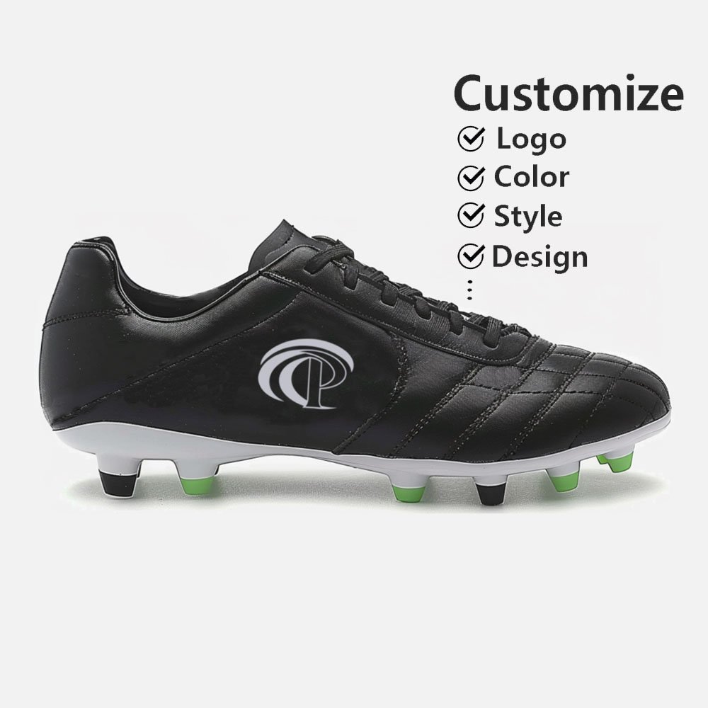 Factory Custom Low Top Training Cheap Breathable Pu Leather American Soccer Cleats For Men