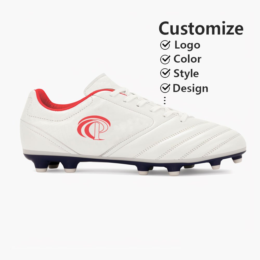 Factory Custom Low Top Training Cheap Breathable Pu Leather American Soccer Cleats For Men