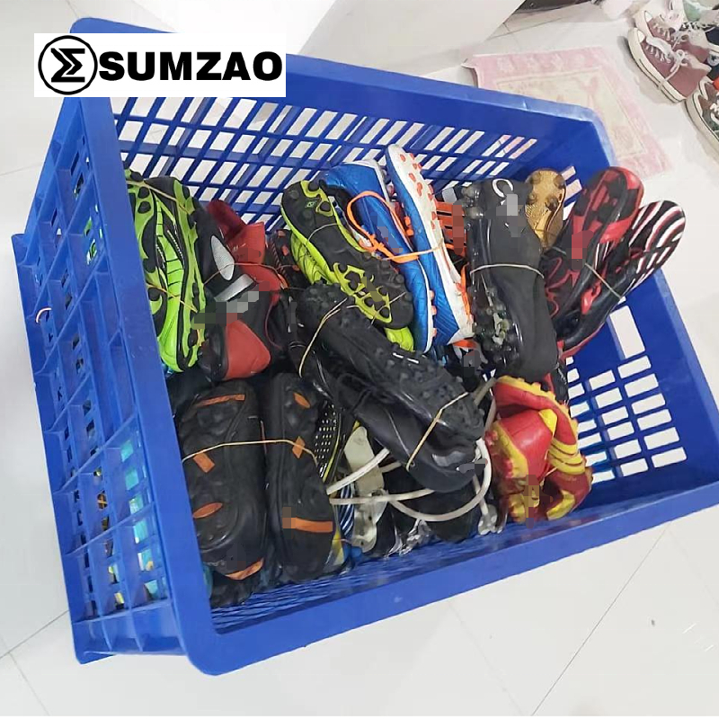 A grade soccer used second hand football shoes used shoes branded bulk used shoes