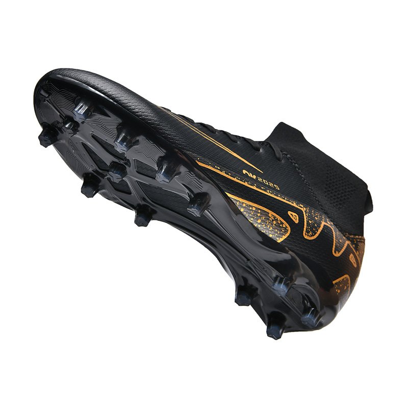 Factory High Quality Men's FG Grass Training Football Boots New Fashionable Soccer Summer Spring 33-45 Rubber Kids Boys