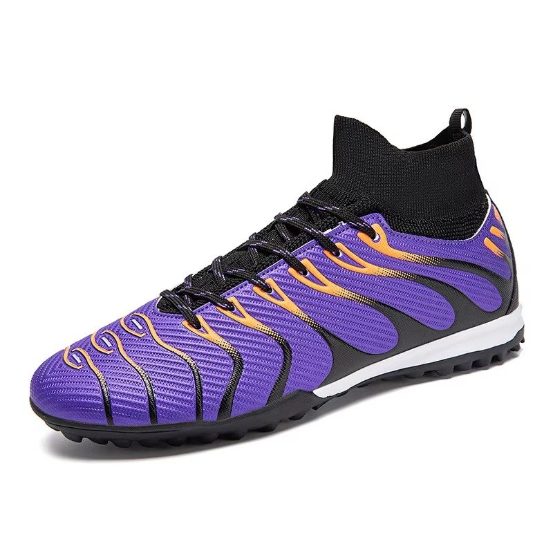 Non-slip High-top Men's And Women Soccer Boot Wear-resistant Training Shoes Grass Outdoor Soccer Cleats