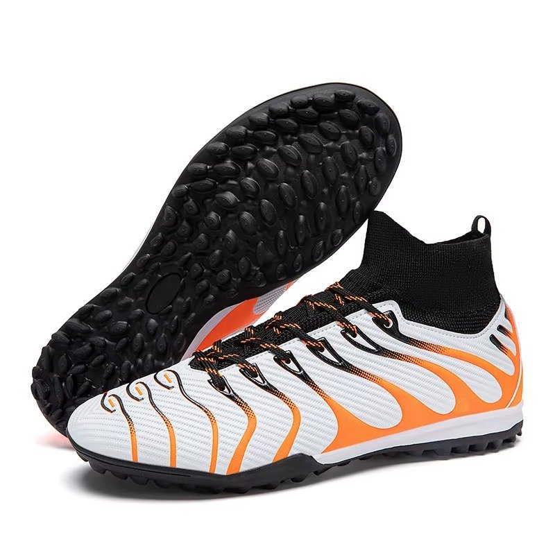 Non-slip High-top Men's And Women Soccer Boot Wear-resistant Training Shoes Grass Outdoor Soccer Cleats