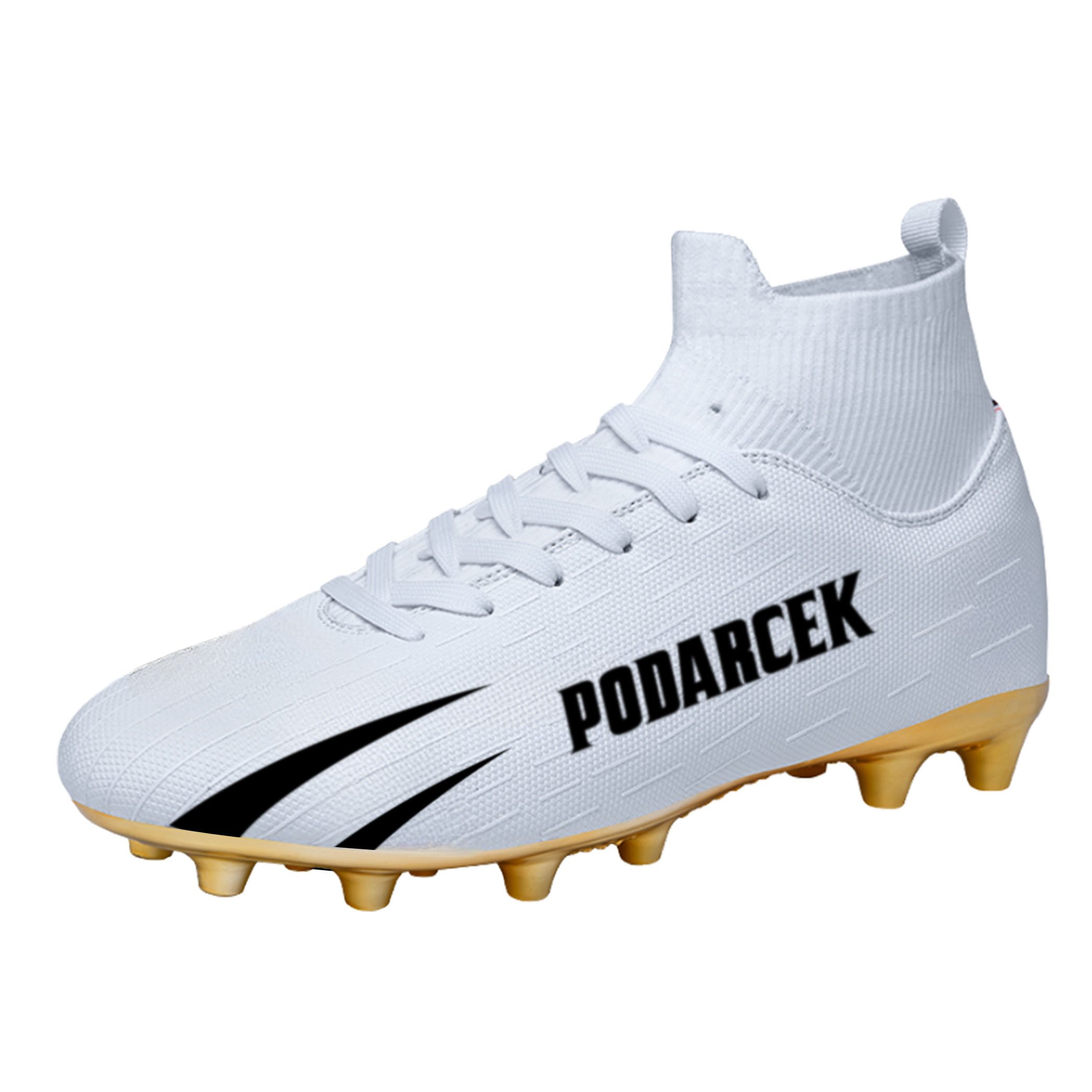 Indoor Men High Ankle Football Shoes Boots Professional Futsal Turf SG Chuteiras De Futebol Soccer Shoes