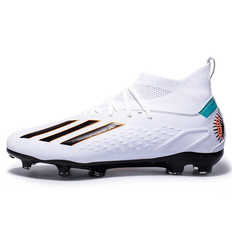 2024 New High-top Professional Training Children's Football Shoes Long Spikes School Lawn Football Youth Plus Size