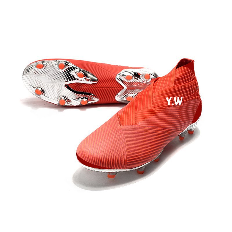 New Unisex With Nails Non-Slip Friction Breathable Original Athletic Soccer Shoes Gardien De But Soccer Shoes