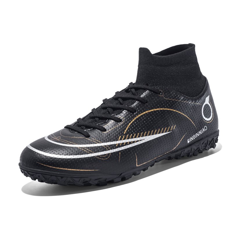 2023 Wholesale Soccer Shoes Air Zoom Full Knitted Waterproof Football Boots Shoes Orange Soccer Cleats training soccer shoes