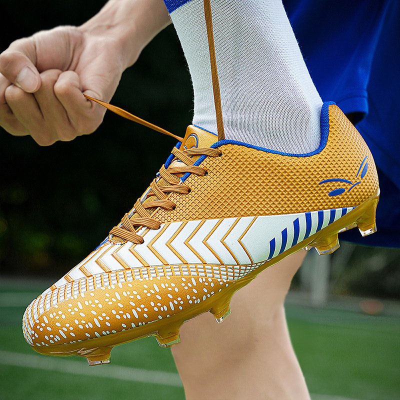 Adult TF broken stud football shoes factory design multiple athletic spike shoes custom kids sneakers