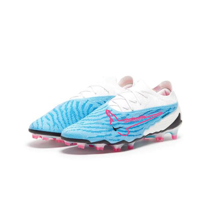 New waterproof fully knitted soccer shoes top quality Football Boots FG39-45
