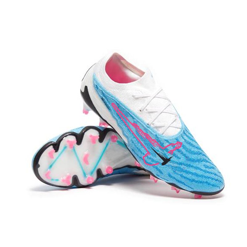 New waterproof fully knitted soccer shoes top quality Football Boots FG39-45