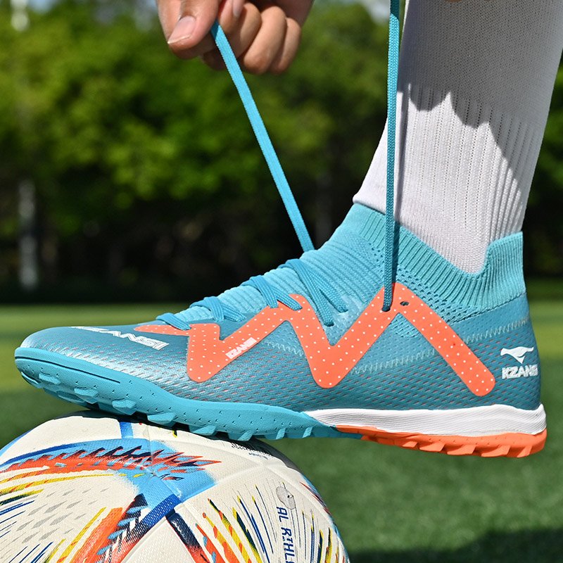 Customize American Kids Outdoor High Quality Turf Ag Cleats Football Shoes Soccer For Men