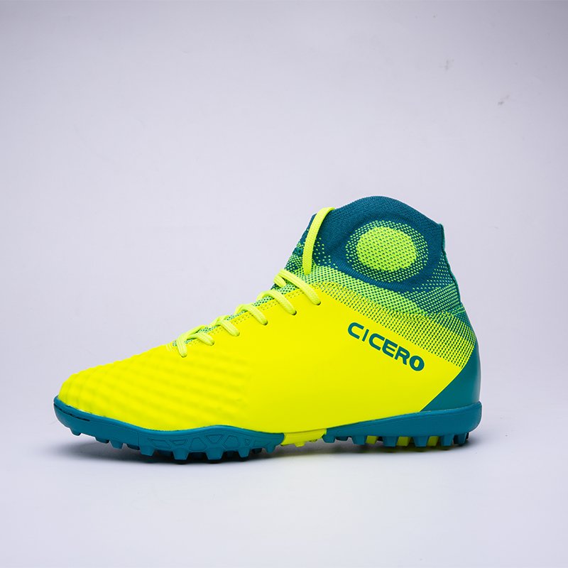 Wholesale New Arrival Popular Oem Odm Trend Classical Fg/Tf Wide Solid Turf Futebol Anti Slip Man Women Soccer Cleat Shoes Boots