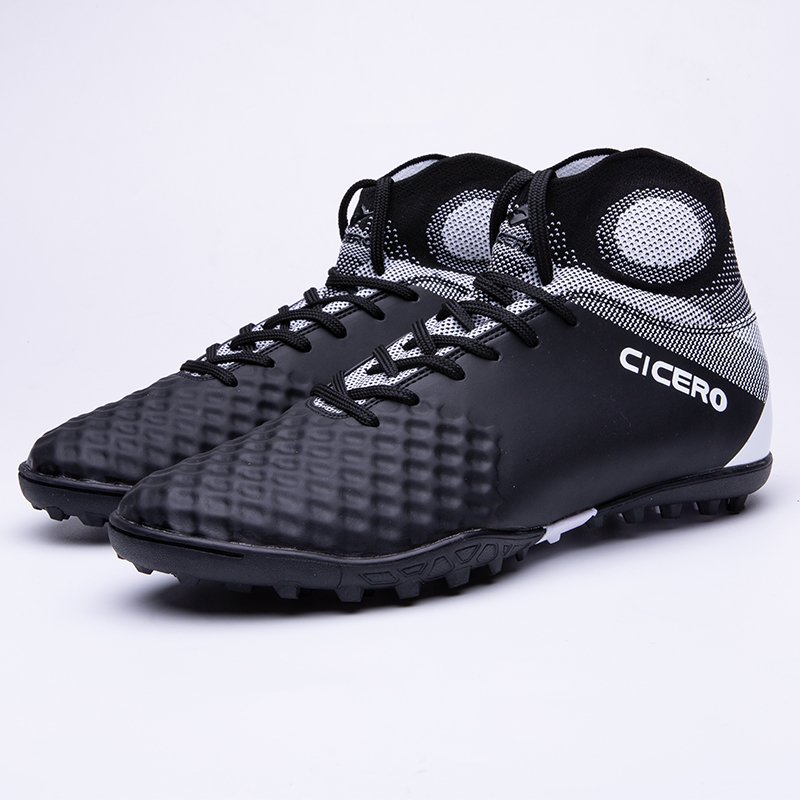Wholesale New Arrival Popular Oem Odm Trend Classical Fg/Tf Wide Solid Turf Futebol Anti Slip Man Women Soccer Cleat Shoes Boots