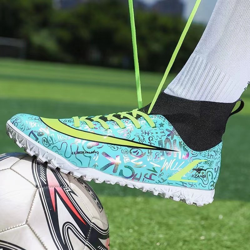 Soccer Shoe FG TF Broken Stud Football Boots Students Training Shoes Club Professional Competition Unisex Spiked Football Shoes