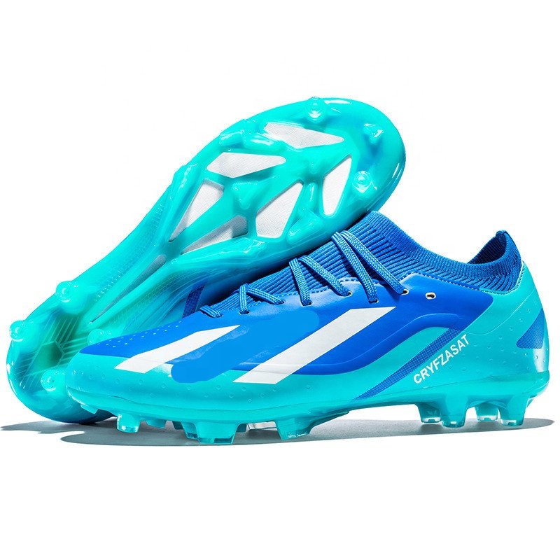 2024 Low Top Waterproof Flyknit AG TF Football Shoes High Quality Wear Resisting Soccer Shoes Football Soccer Boots for Men