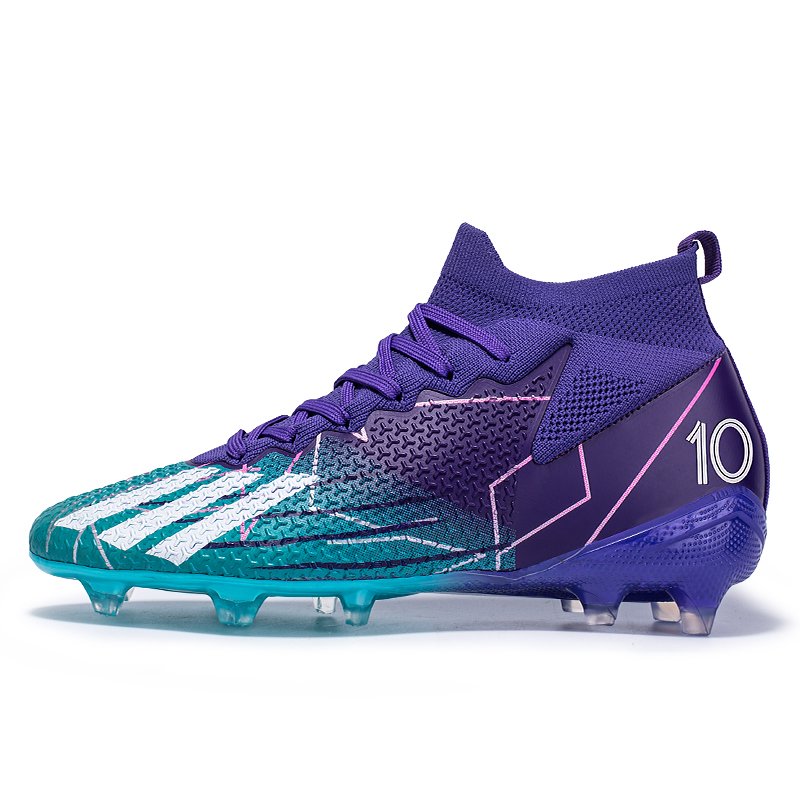 High-quality fashion sneakers Leather Breathable soccer shoes wholesale custom men's sports football training