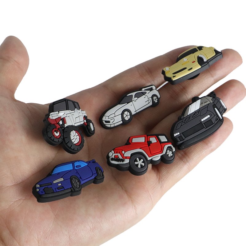 Hot trending 3D Balls Soccer Basketball Glowing Sports Games Pvc Shoe Charms Gift Sets For Fine Food Shoes Charms