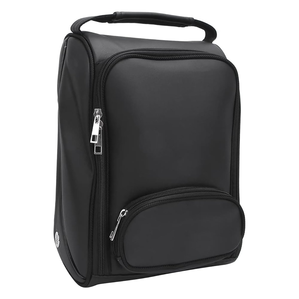 custom logo men leather basketball soccer gym sport urban travel golf protective sneaker dust transport zipper shoe bag