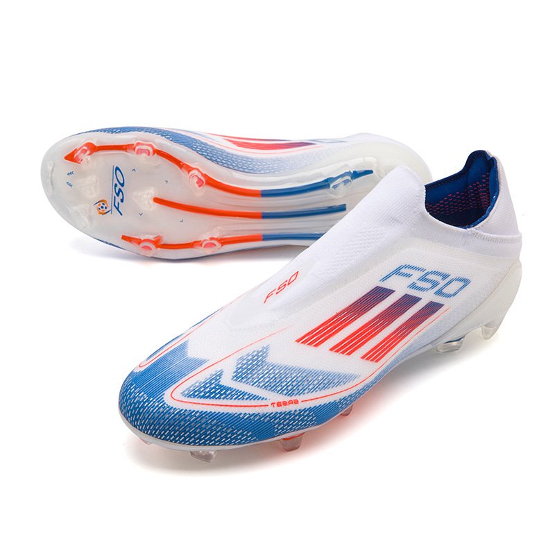 2024 Hot Sale Non-Slip Outdoor Competition Training Turf Outdoor Professional Long Spikes Comfortable Man Football Sports Shoes