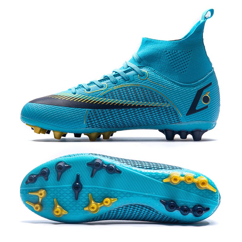 Men Outdoor Football Shoes Soccer Boots Boy Training Football Cleats Shoes Soccer shoes long spikes