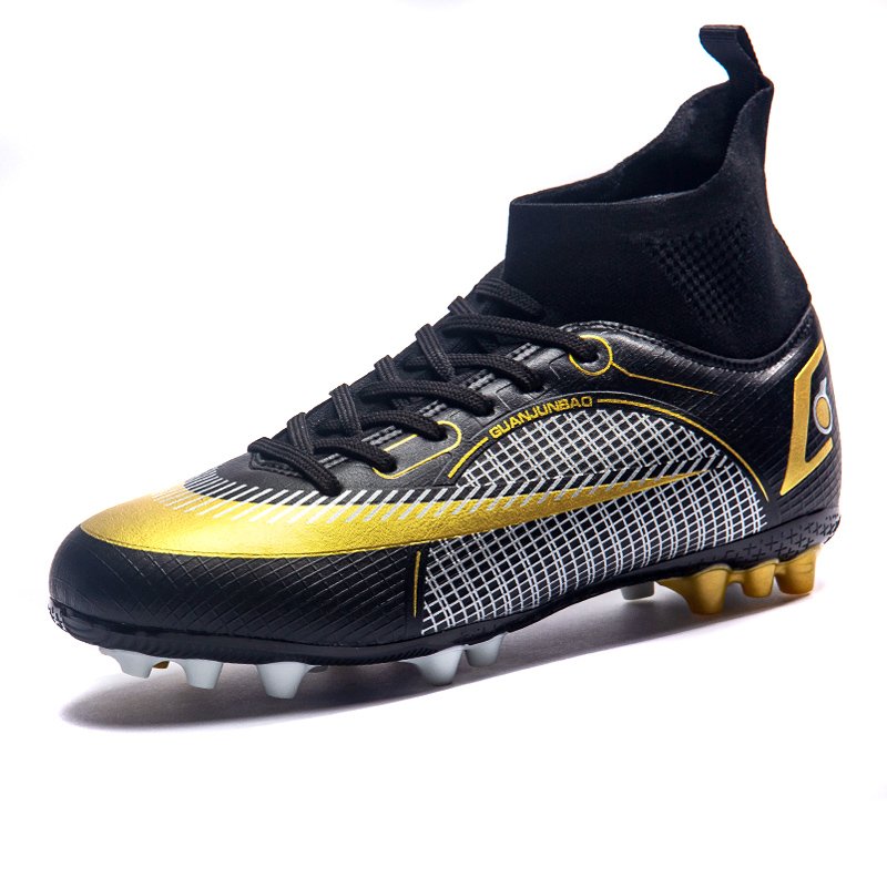 Men Outdoor Football Shoes Soccer Boots Boy Training Football Cleats Shoes Soccer shoes long spikes