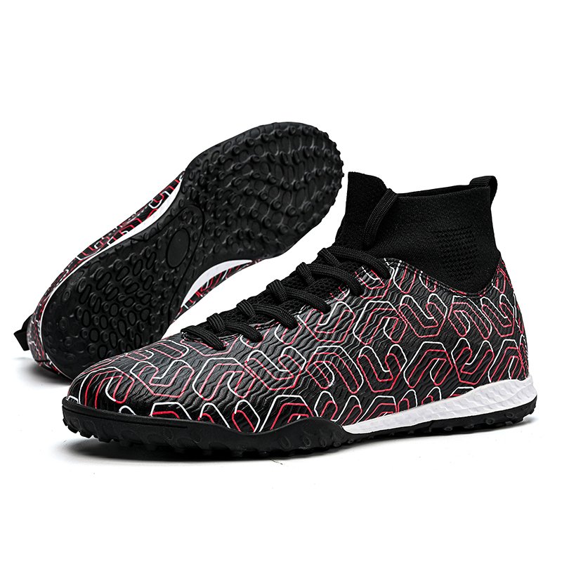 2024 New Style High-top Ankle Cleat Boots Training football Turf Soccer Shoes