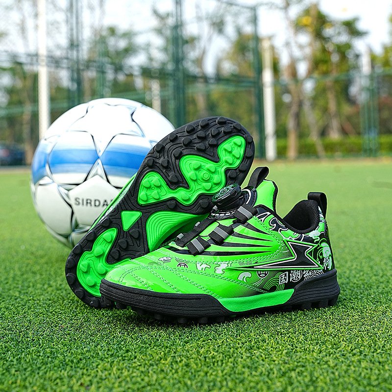 Wholesalers Boys' Soccer Shoes Kids 2024 Professional Student Training Soccer Shoes Children's non-slip sneakers Football Shoes