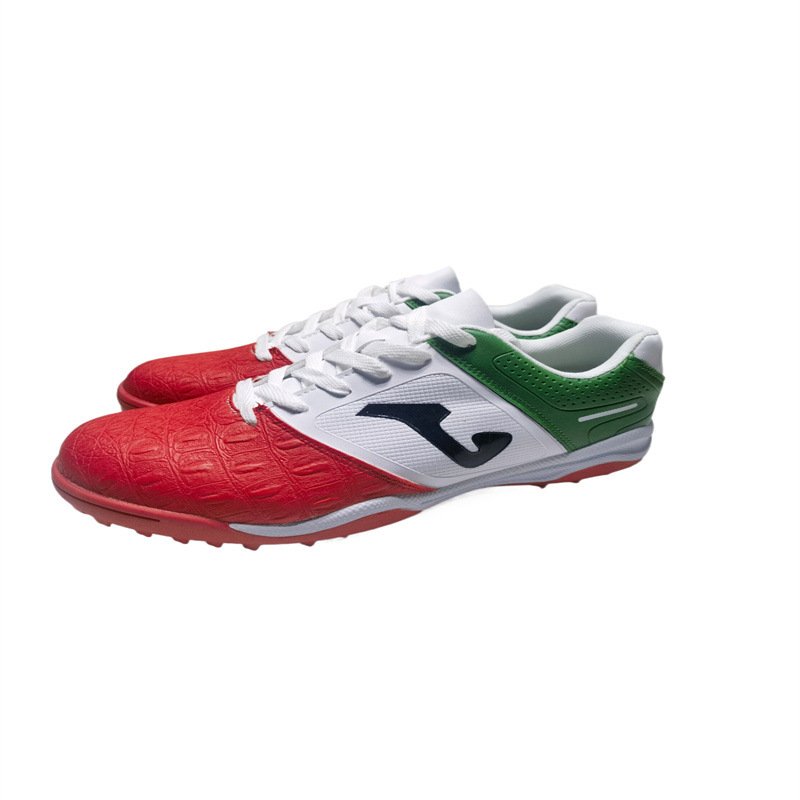 Spot soccer shoes rubber sole non-slip wear-resistant TF professional training shoes men and women models football shoes