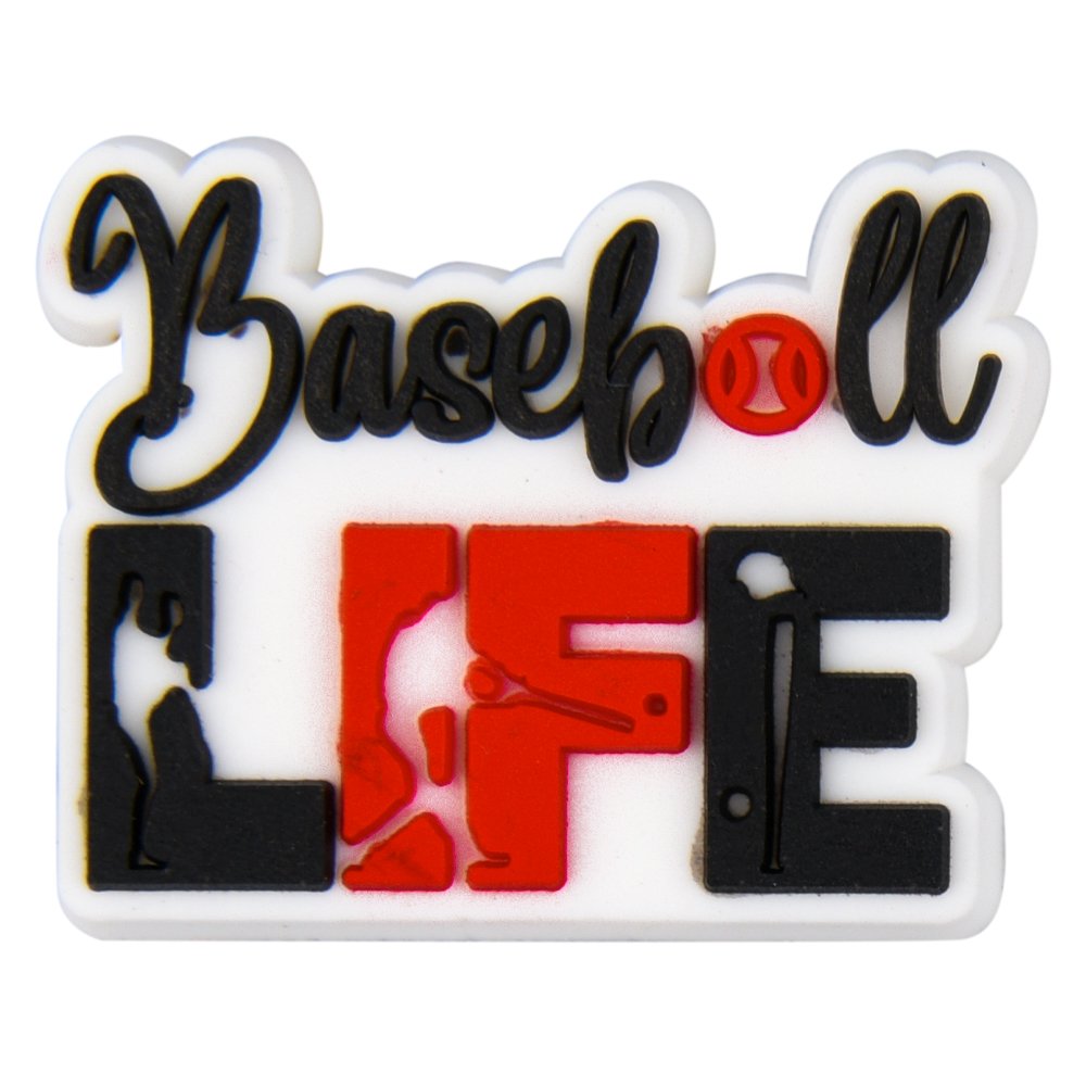 New Arrival Wholesale PVC Custom Clog Shoe Charm football basketball soccer sports mom Shoe clog Charms Baseball MOM Shoe Charm