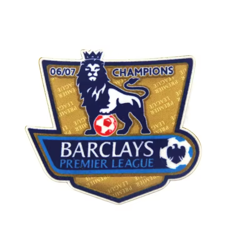 Logo Flock Heat Transfer Tatami Patches with Iron on Backing Supplier Custom Soccer Private Sports Football Shoes Customized