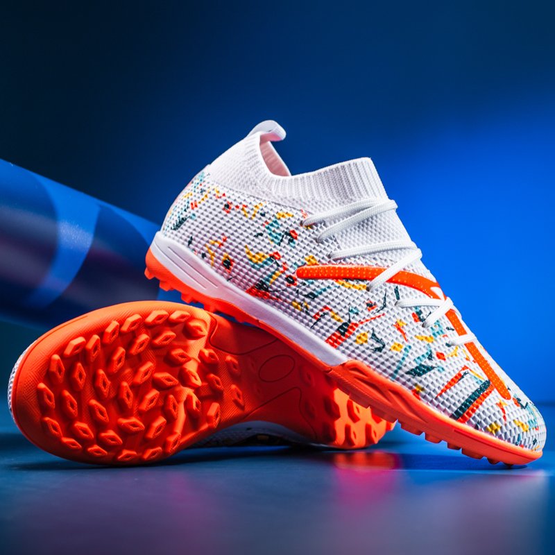 New Style Football Shoes TF AG rubber outsole Low Moq and Price For women and Men soccer training boots