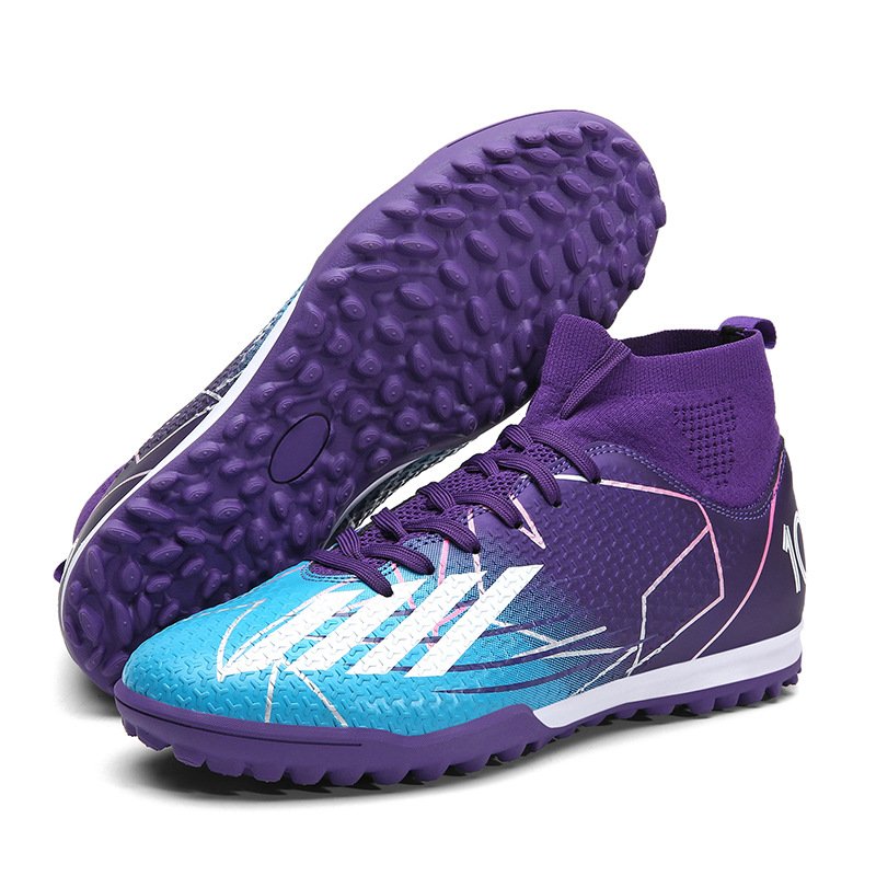 Wholesale Professional Cheap Original Lace-Up Plated Cleat Training Sport Turf Soft Light Athletic Man Women Soccer Cleat Shoes