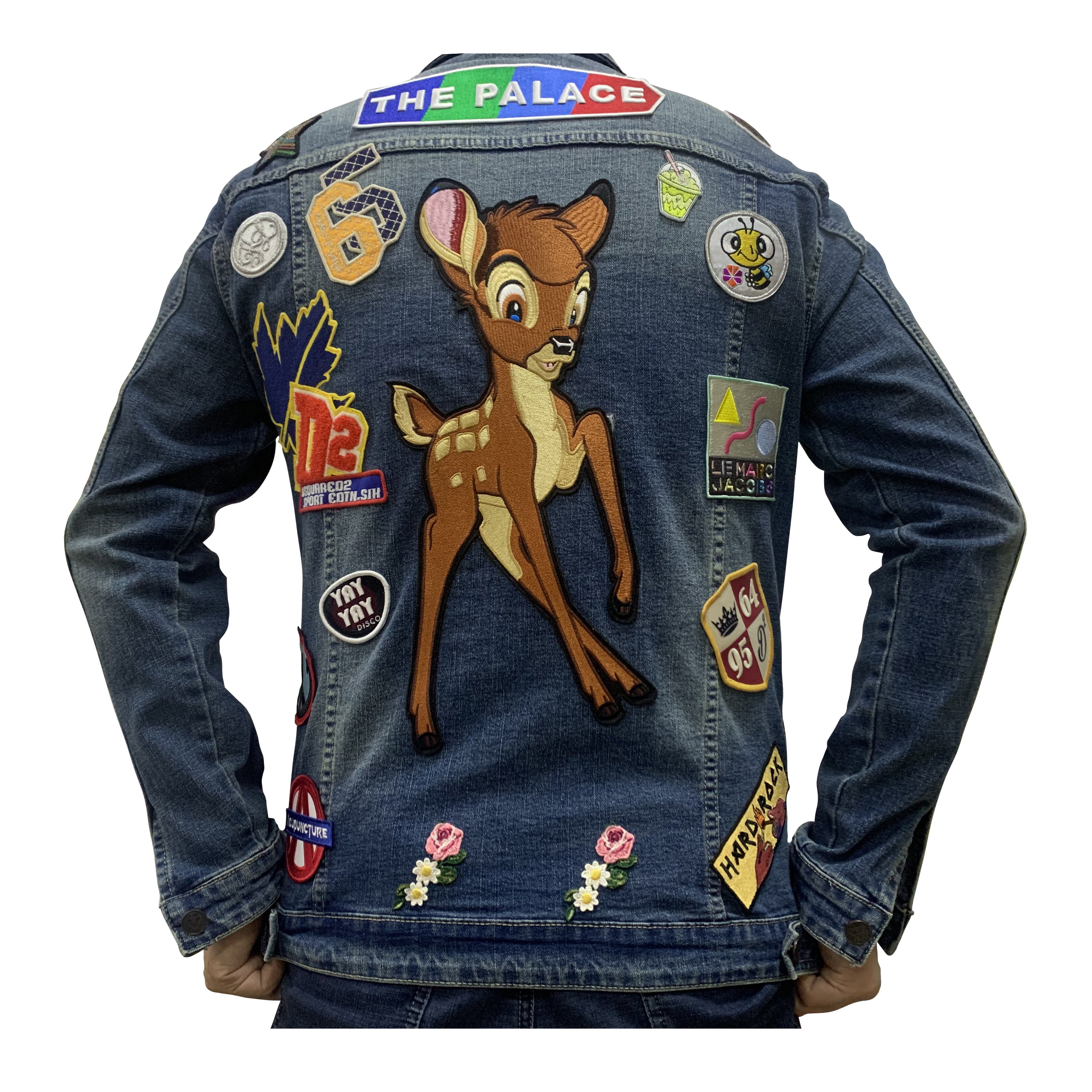 Custom Chenille Embroidered Patches Designer Embroidery Custom Embroidered 3D Embroidery Patches Mexico Eagle Iron On Patches