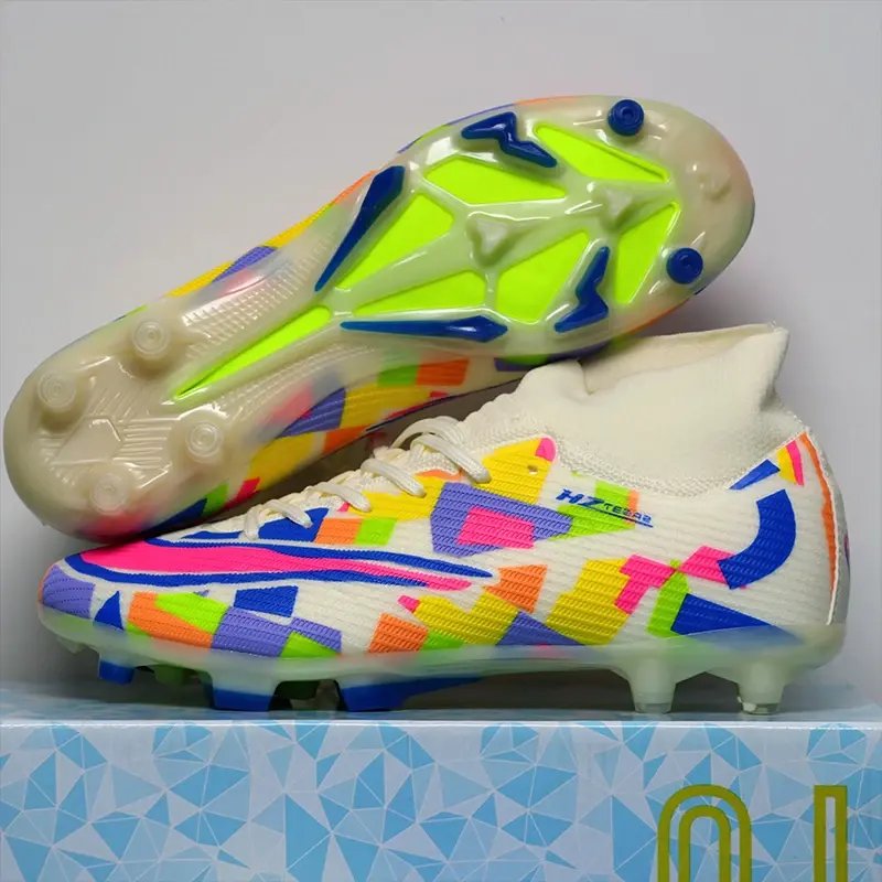 Men's Outdoor Women Futsal Custom Wholesale Turf Design Your Own Shoes Cheap Kids Supplier Soccer Shoes For Sale Football Boots