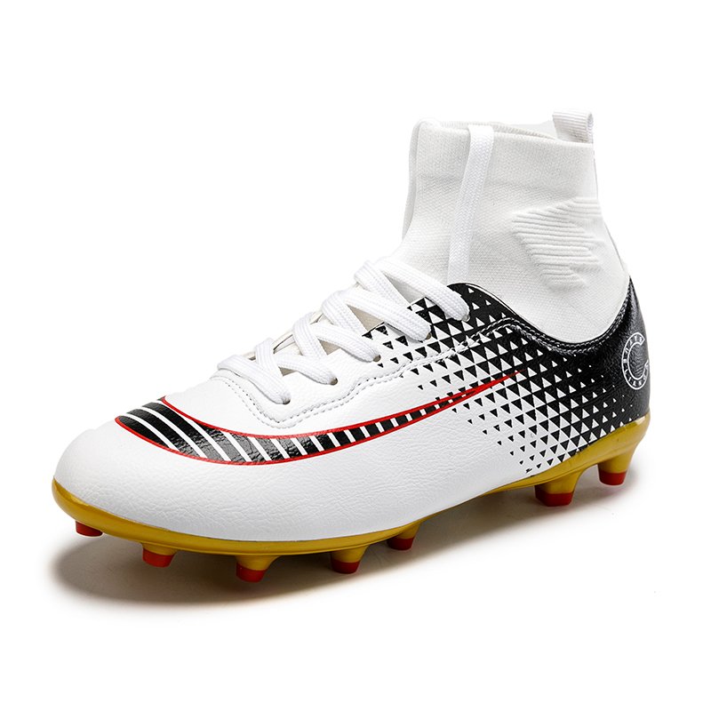 Crampon de Football 2024 China Custom Quality Assurance Indoor Outdoor Socks high-top soccer boots football shoes For Men
