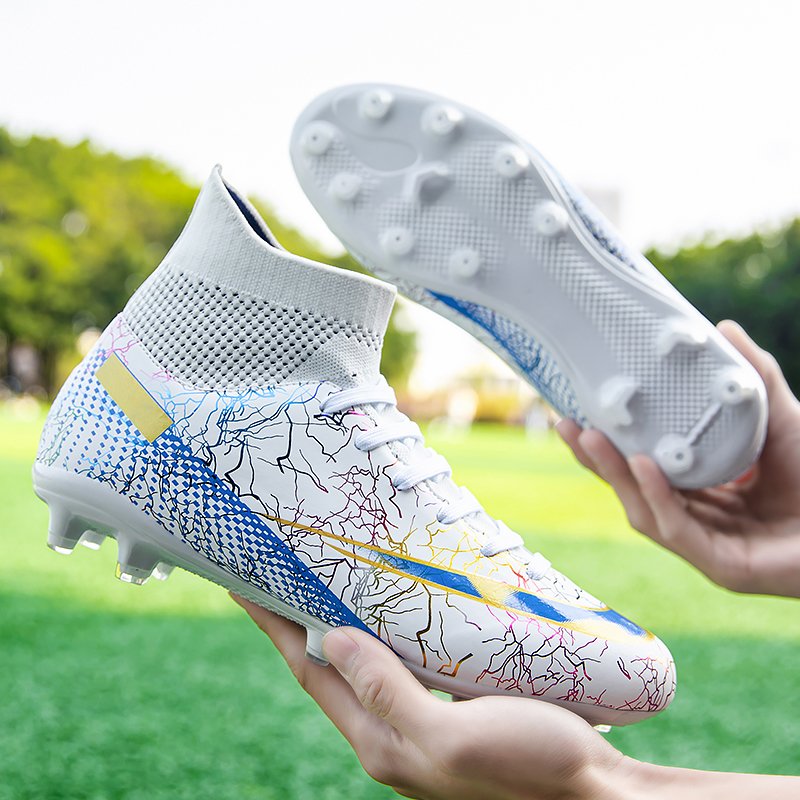Classic Men's Fg Anti-Skid Football Soccer Shoes Breathable and Wear-Resistant for All Seasons-on Sale!