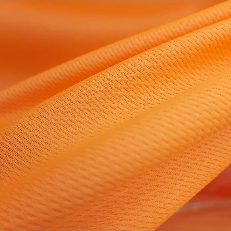 Stretched Fabric Polyester %100 Pink Colors BirdEye Quick Drying Clothing Sports Wear Eyelet Knitted Soccer Uniform Best Quality