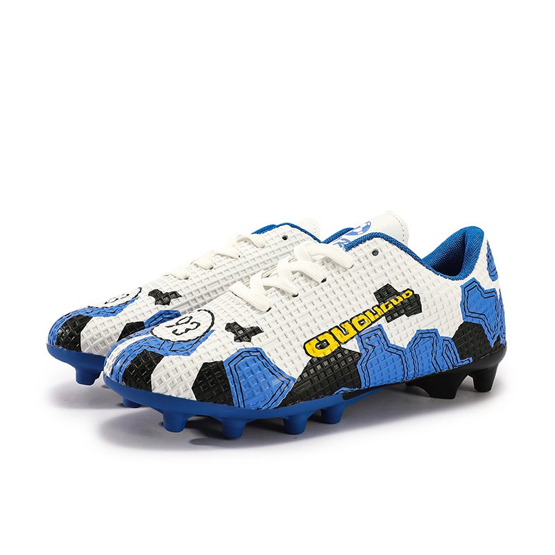 Soccer boots spikes teenagers children's professional breathable anti-slip training shoes