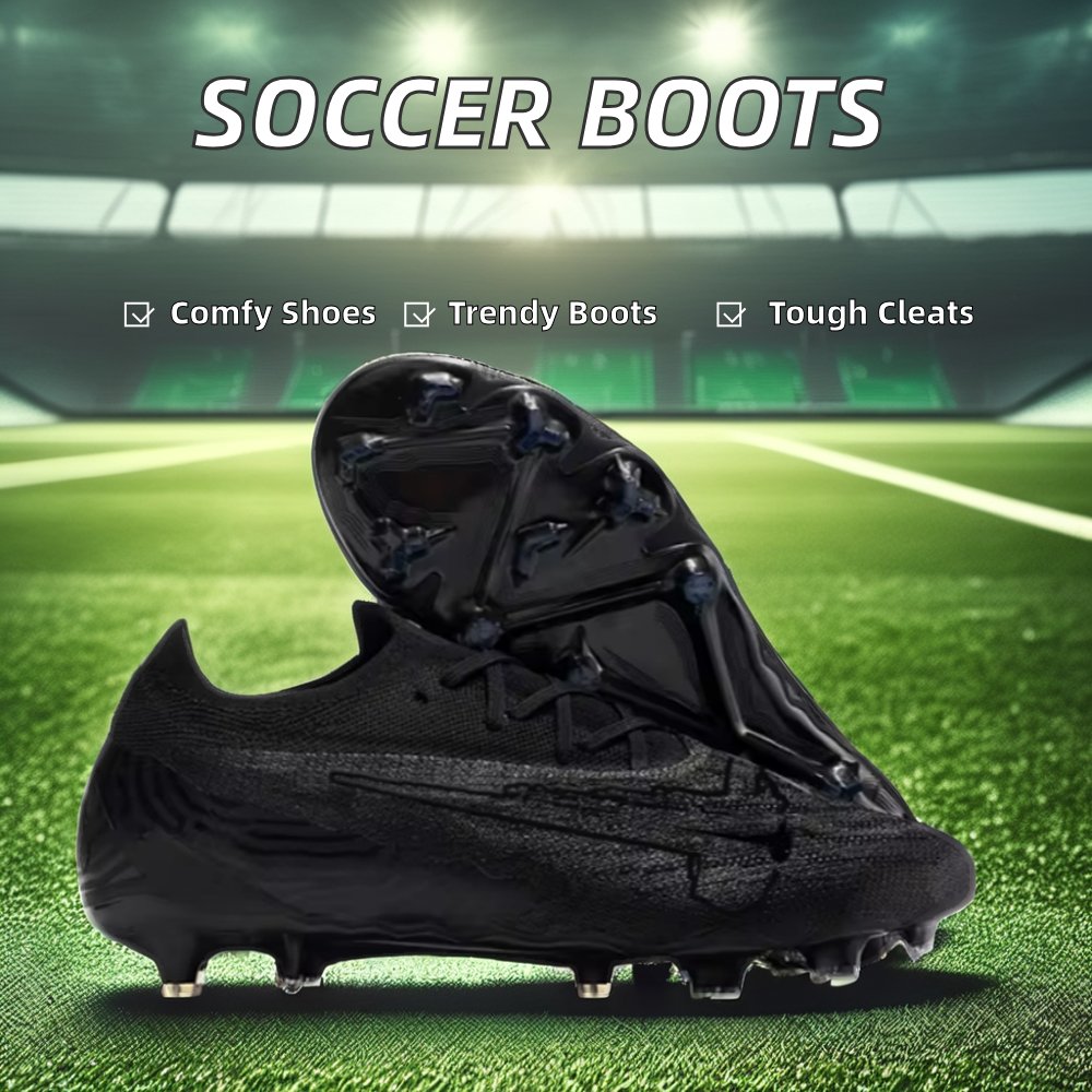New Arrival Custom Anti-Slip Breathable Soccer Boots Kids Outdoor Football Shoes Wholesale Tacos de Futbol Sport Style