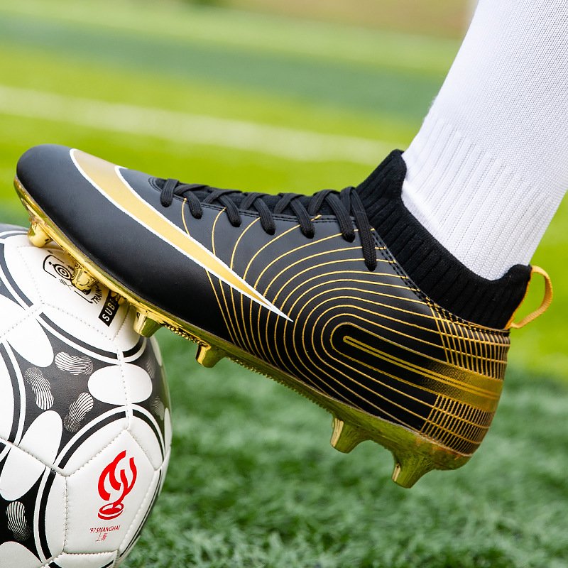 SeeMore Original High Top Training Football Cleats Outdoor Soccer Shoes Soccer Cleats Football Shoes