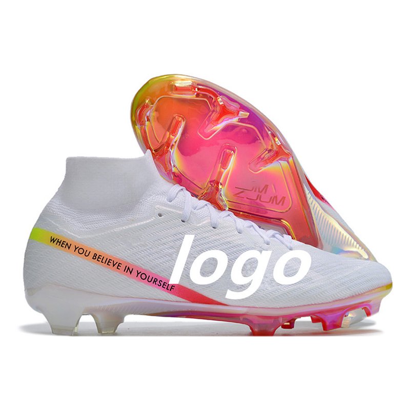 China Manufacture High Quality Cheap Sport Boots For Men Football Training Custom Soccer Outdoor Man Shoes