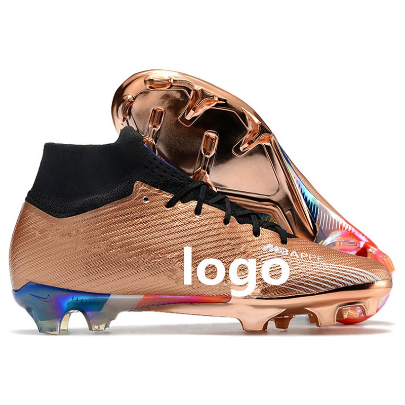 China Manufacture High Quality Cheap Sport Boots For Men Football Training Custom Soccer Outdoor Man Shoes