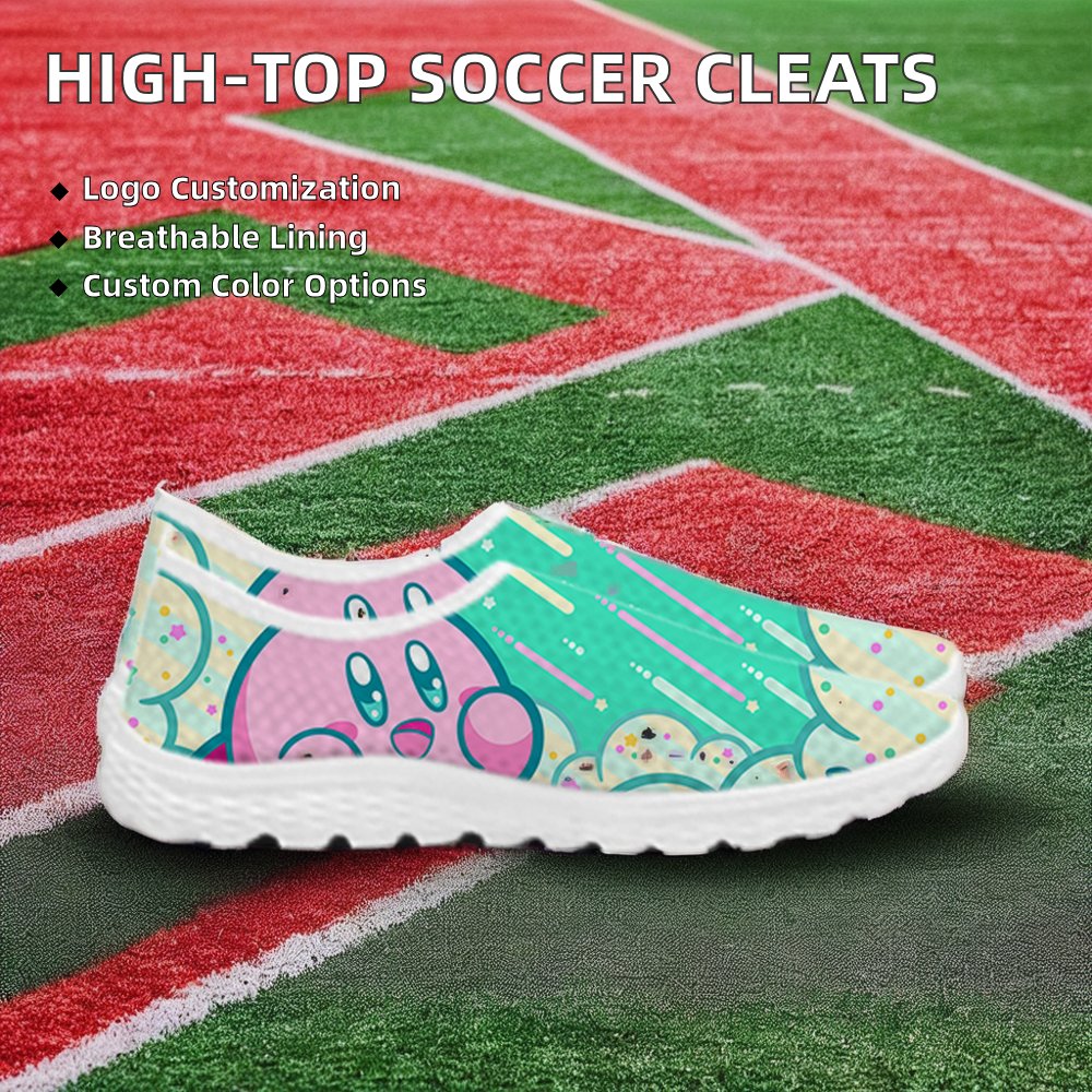 OEM ODM Custom High Top Men's Sport Shoes American Football Cleats Youth Soccer Quality Turf Cleats Winter Spring Autumn New