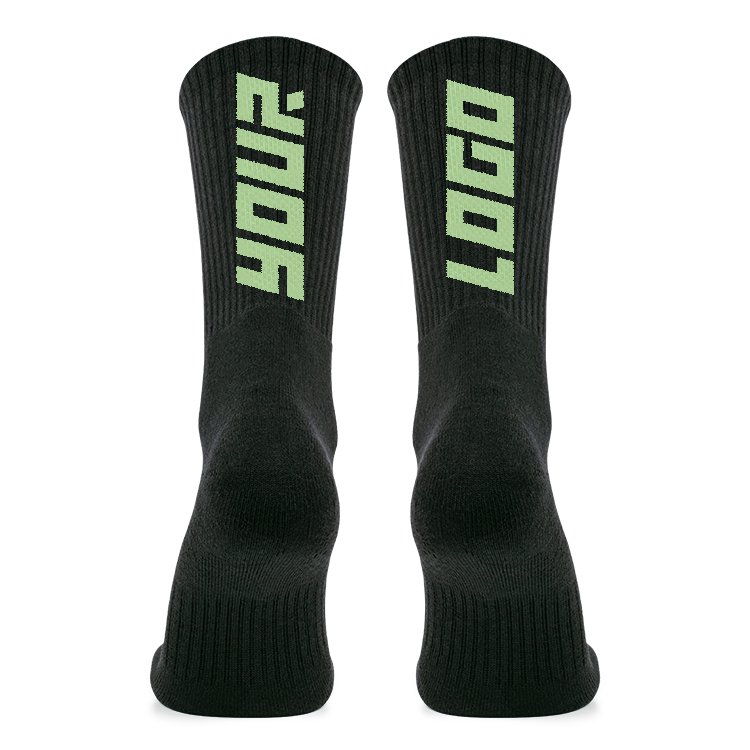 Custom Logo Mens Wholesale Unisex Designer Solid 100%Cotton Business Black Winter Warm Cycling Sports Thick Athletic Socks