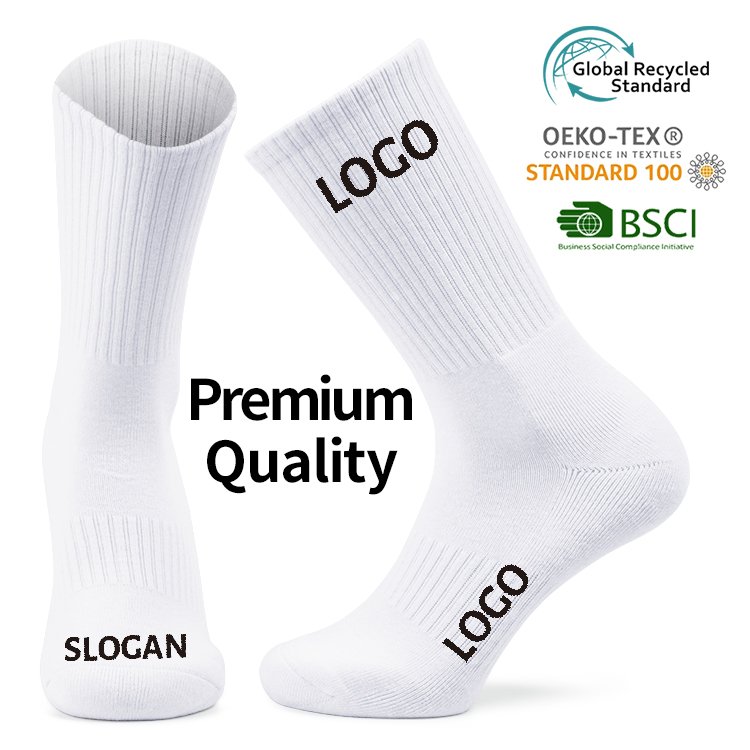 Custom Logo Mens Wholesale Unisex Designer Solid 100%Cotton Business Black Winter Warm Cycling Sports Thick Athletic Socks