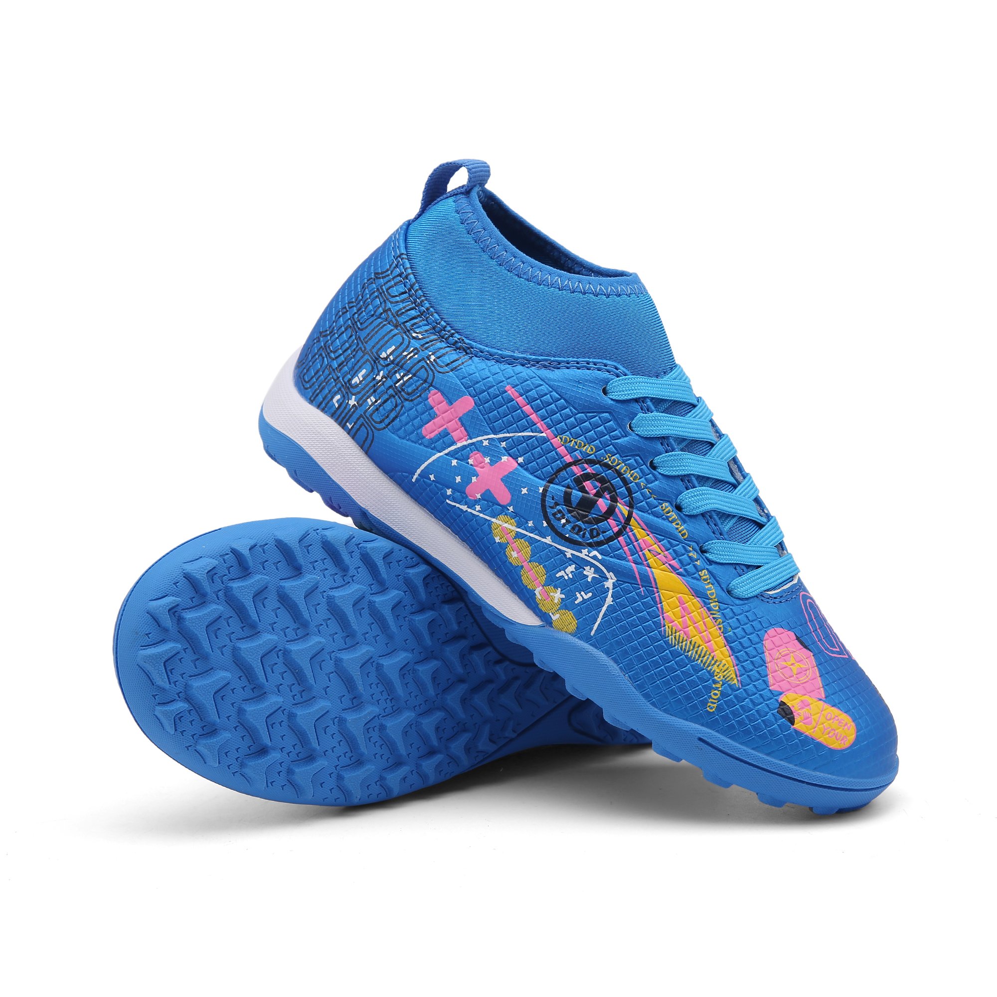 Custom High Quality Breathable China Professional American Cleats Football Shoes For Men Indoor Soccer Shoes