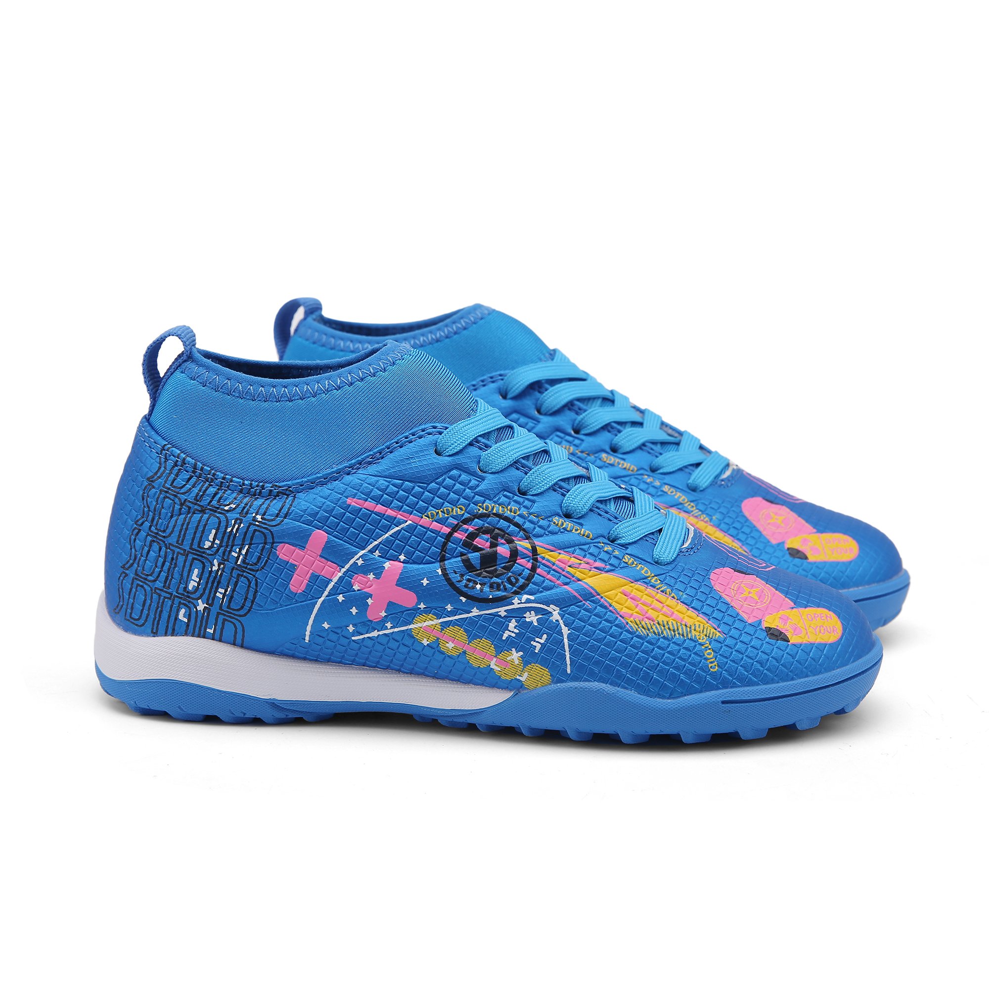 Custom High Quality Breathable China Professional American Cleats Football Shoes For Men Indoor Soccer Shoes