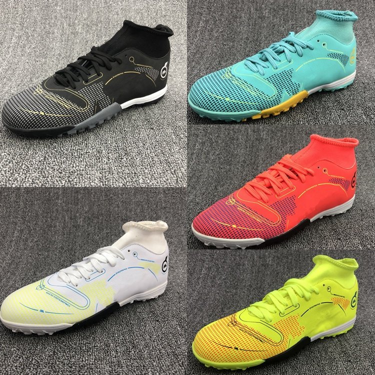 Mammon High-Top Men'S Football Shoes Youth Training Student Foot Boots Sports Soccer Shoes